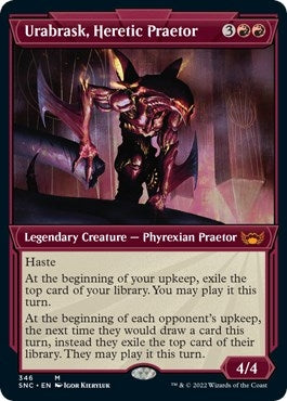 Image for Urabrask, Heretic Praetor (Showcase) (346) [Streets of New Capenna]