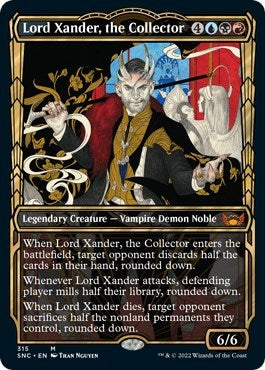 Image for Lord Xander, the Collector (Showcase) (315) [Streets of New Capenna]