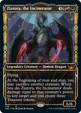 Image for Ziatora, the Incinerator (Showcase) (339) [Streets of New Capenna]