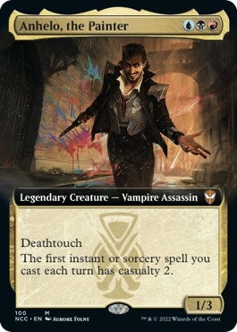 Image for Anhelo, the Painter (Extended Art) (100) [Commander: Streets of New Capenna]