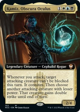 Image for Kamiz, Obscura Oculus (Extended Art) (103) [Commander: Streets of New Capenna]