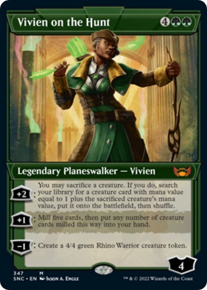 Image for Vivien on the Hunt (Showcase) (347) [Streets of New Capenna]