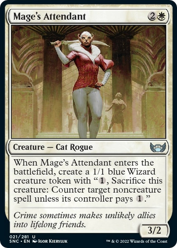 Image for Mage's Attendant (21) [Streets of New Capenna]