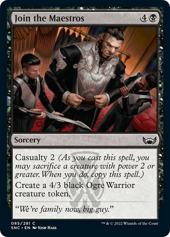 Image for Join the Maestros (85) [Streets of New Capenna]