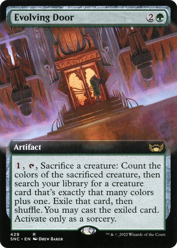 Image for Evolving Door (Extended Art) (429) [Streets of New Capenna]