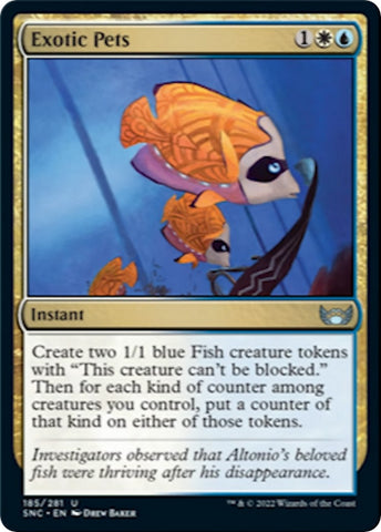 Image for Exotic Pets (185) [Streets of New Capenna]