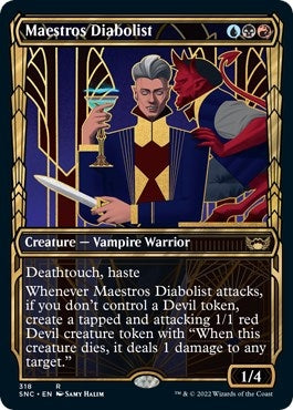 Image for Maestros Diabolist (Showcase) (318) [Streets of New Capenna]