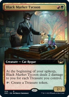 Image for Black Market Tycoon (Extended Art) (434) [Streets of New Capenna]