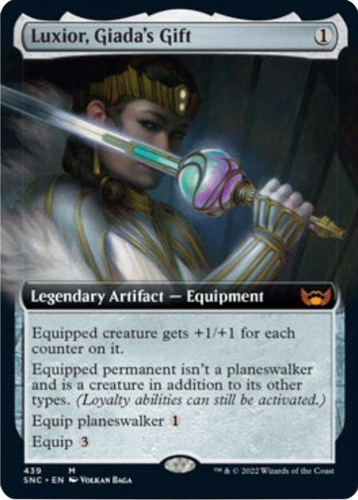 Image for Luxior, Giada's Gift (Extended Art) (439) [Streets of New Capenna]