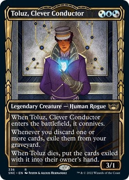 Image for Toluz, Clever Conductor (Showcase) (336) - Magic: The Gathering