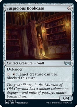 Image for Suspicious Bookcase (245) [Streets of New Capenna]