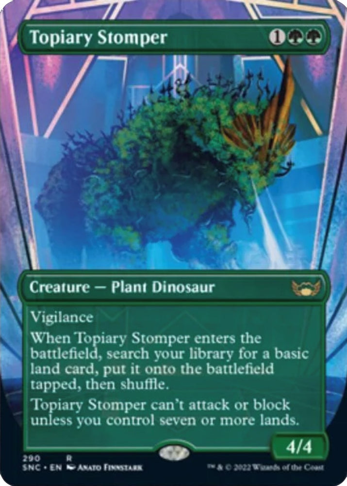Image for Topiary Stomper (Borderless) (290) [Streets of New Capenna]