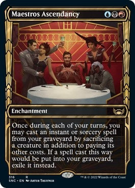 Image for Maestros Ascendancy (Showcase) (316) [Streets of New Capenna]