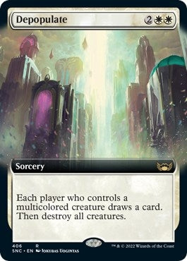 Image for Depopulate (Extended Art) (406) [Streets of New Capenna]