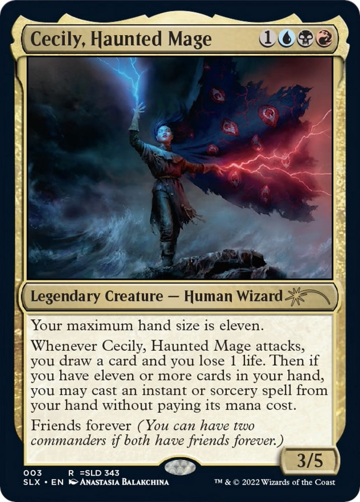 Image for Cecily, Haunted Mage (3) [SLX Cards]