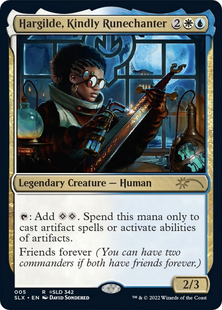 Image for Hargilde, Kindly Runechanter (5) [SLX Cards]