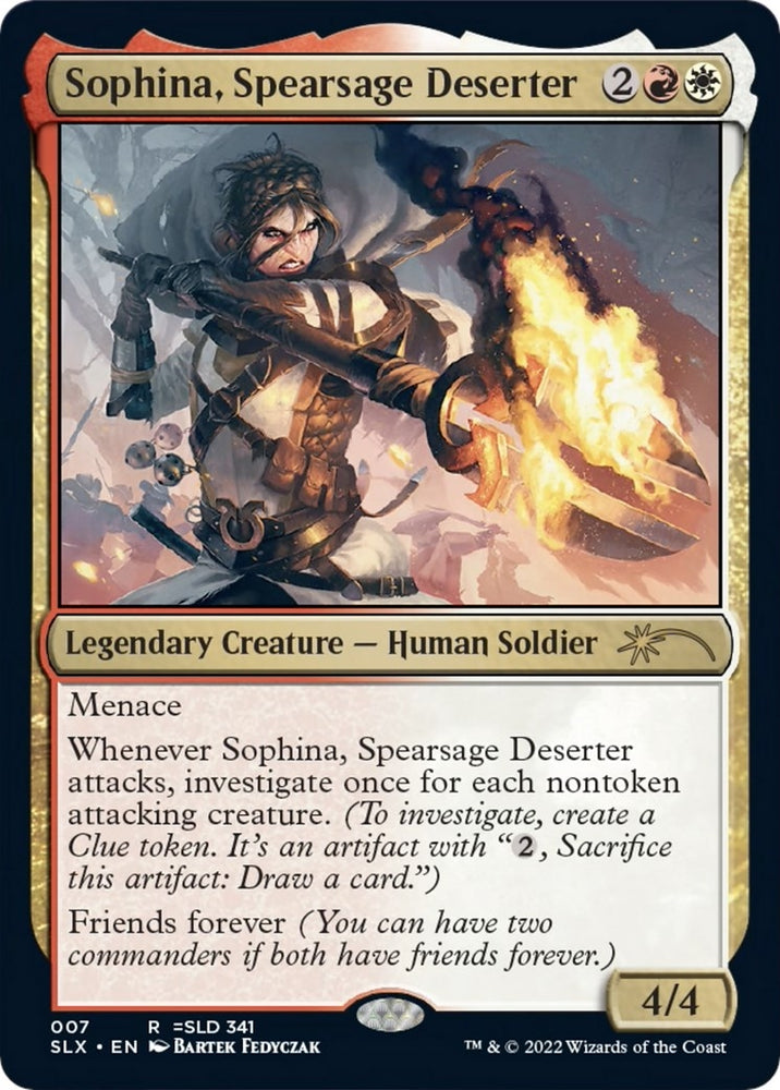 Image for Sophina, Spearsage Deserter (7) - Magic: The Gathering