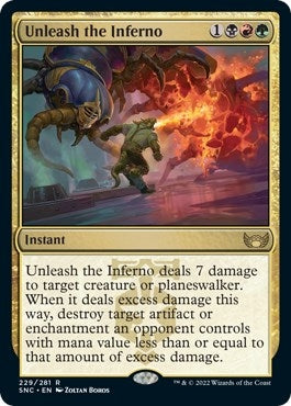 Image for Unleash the Inferno (229) - Magic: The Gathering