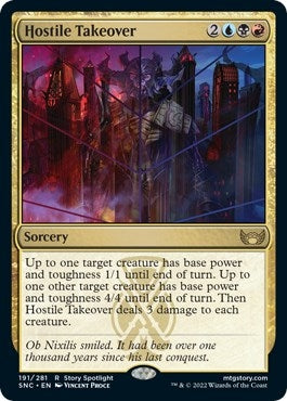 Image for Hostile Takeover (191) [Streets of New Capenna]