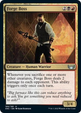 Image for Forge Boss (189) [Streets of New Capenna]
