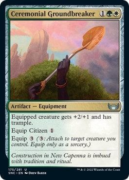 Image for Ceremonial Groundbreaker (175) [Streets of New Capenna]