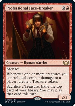 Image for Professional Face-Breaker (116) [Streets of New Capenna]
