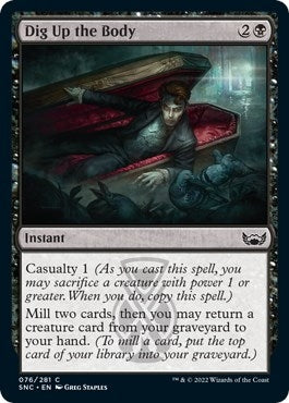 Image for Dig Up the Body (76) [Streets of New Capenna]