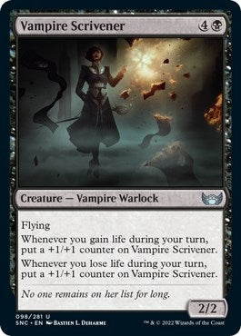 Image for Vampire Scrivener (98) [Streets of New Capenna]