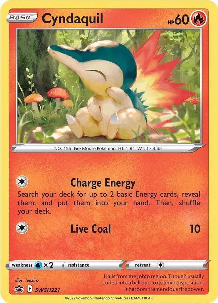 Image for Cyndaquil - SWSH221 (SWSH221) [SWSH: Sword & Shield Promo Cards]