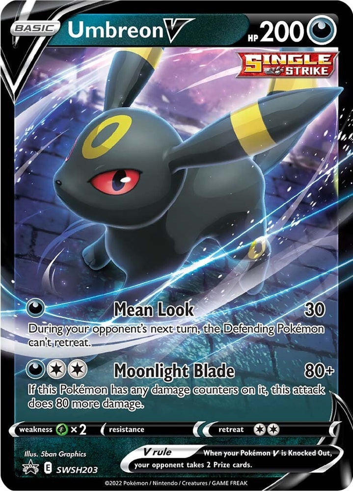 Image for Umbreon V - SWSH203 (SWSH203) [SWSH: Sword & Shield Promo Cards]