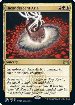 Image for Incandescent Aria (192) [Streets of New Capenna]