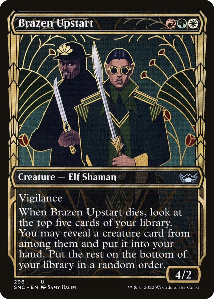 Image for Brazen Upstart (Showcase) (296) [Streets of New Capenna]