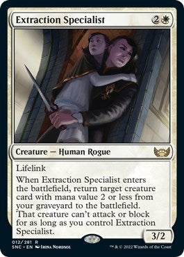 Image for Extraction Specialist (12) [Streets of New Capenna]