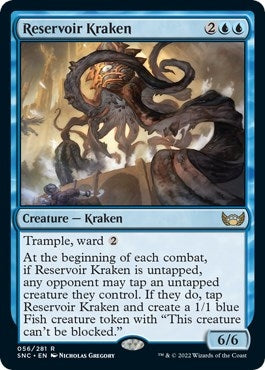 Image for Reservoir Kraken (56) - Magic: The Gathering