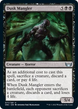 Image for Dusk Mangler (77) [Streets of New Capenna]
