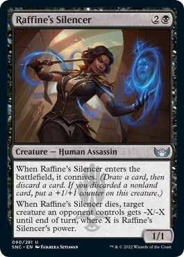 Image for Raffine's Silencer (90) - Magic: The Gathering