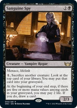 Image for Sanguine Spy (93) - Magic: The Gathering