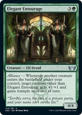 Image for Elegant Entourage (143) [Streets of New Capenna]