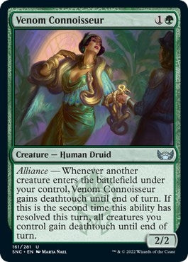 Image for Venom Connoisseur (161) - Magic: The Gathering