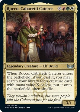 Image for Rocco, Cabaretti Caterer (218) - Magic: The Gathering
