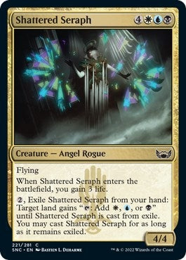 Image for Shattered Seraph (221) - Magic: The Gathering