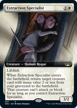 Image for Extraction Specialist (Extended Art) (407) [Streets of New Capenna]