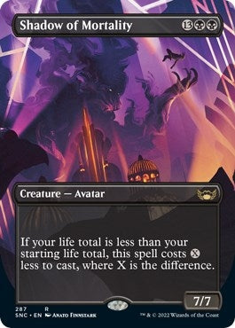 Image for Shadow of Mortality (Borderless) (287) - Magic: The Gathering