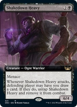 Image for Shakedown Heavy (Extended Art) (421) - Magic: The Gathering