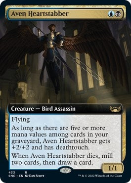 Image for Aven Heartstabber (Extended Art) (433) [Streets of New Capenna]