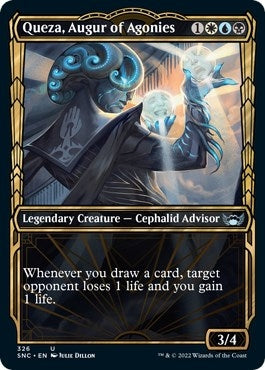 Image for Queza, Augur of Agonies (Showcase) (326) - Magic: The Gathering