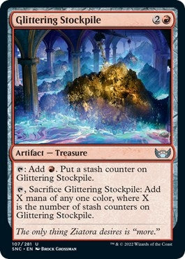 Image for Glittering Stockpile (107) [Streets of New Capenna]