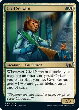 Image for Civil Servant (176) [Streets of New Capenna]