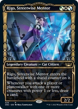Image for Rigo, Streetwise Mentor (Showcase) (329) [Streets of New Capenna]