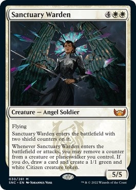 Image for Sanctuary Warden (30) [Streets of New Capenna]
